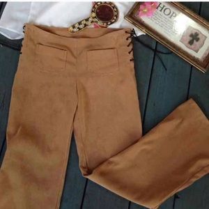 Lace Up Hips Boho Super Soft Pants